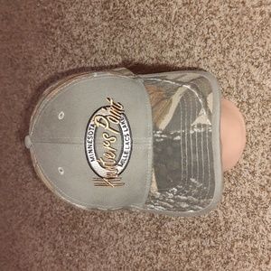 Kati Minnesota Hunters Point Mille Lacs Lake Camo Strapback Hat OS